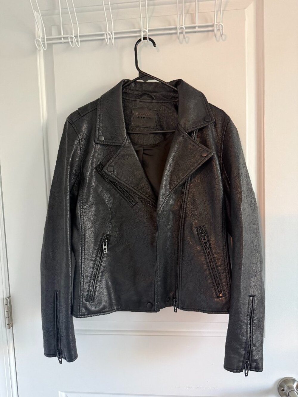 BLANKNYC Black Moto Jacket – Size Medium
